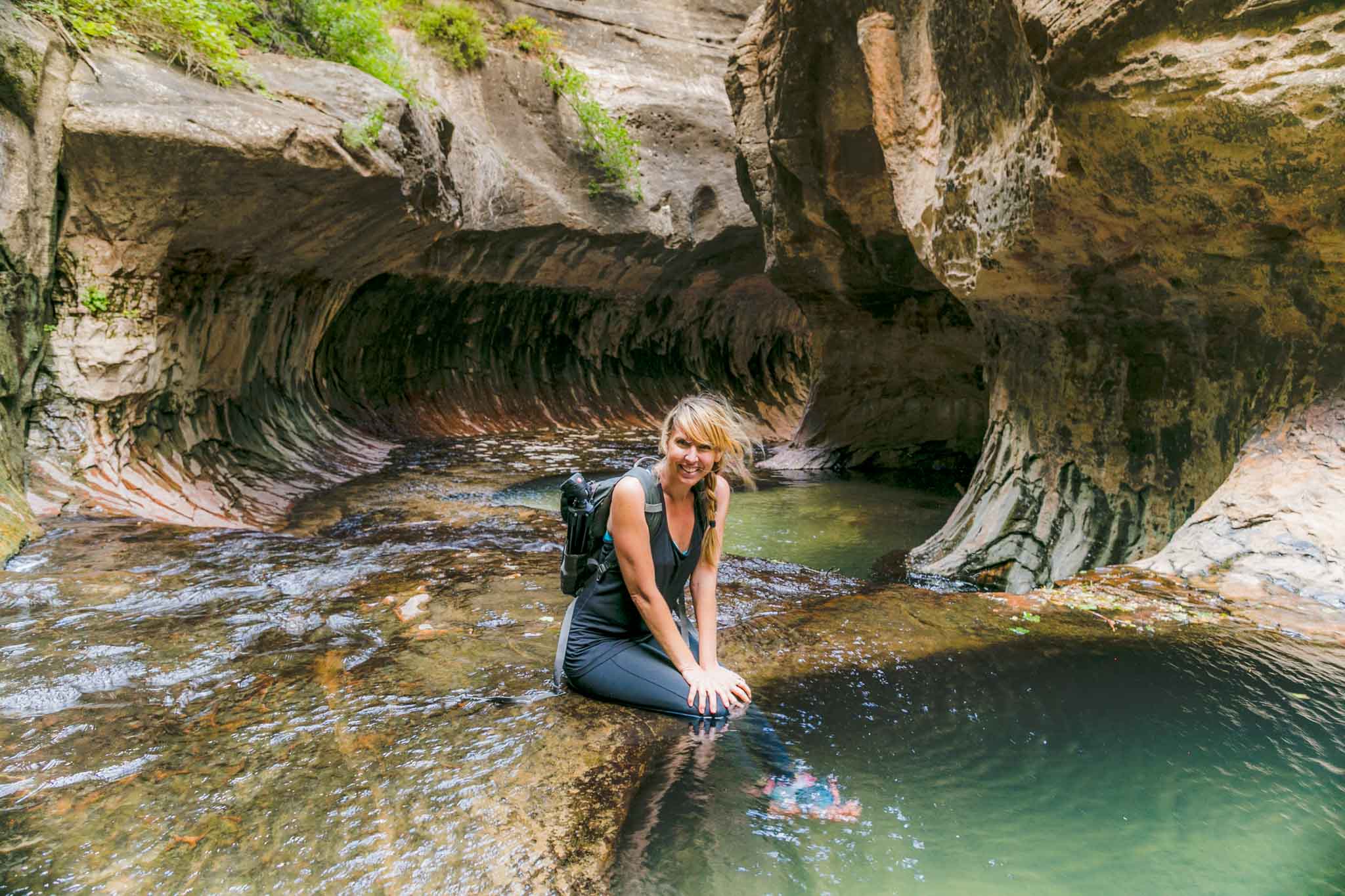 The Narrows Zion Subway