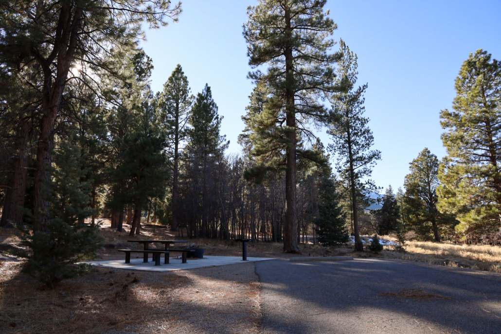 Camping in Pine Valley Recreation Area - Crackfoot ...