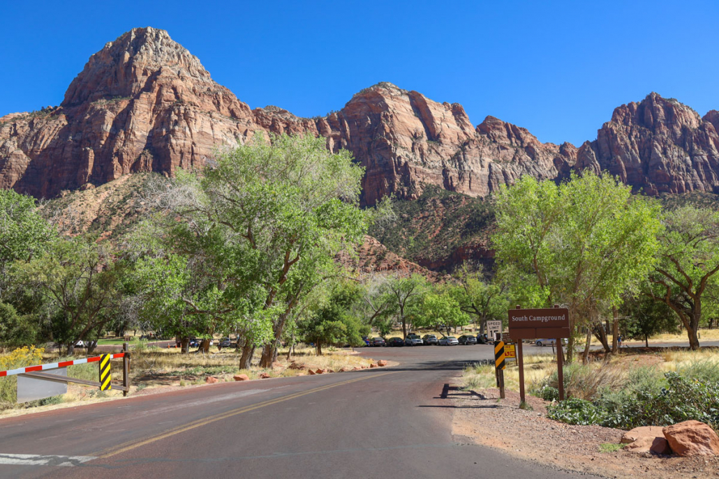 Camping in Zion National Park - Watchman Campground - Hike St George